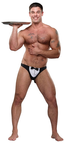 MaitreD Thong Novelty Men’s Lingerie with Tuxedo Design > Clothes > Costumes > Mens - Tophatter Daily Deals