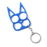 Black Cat Self Defense Keychain Blue - Tophatter Daily Deals