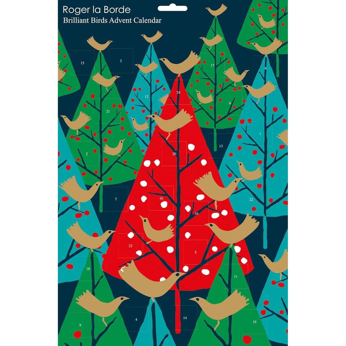 Brilliant Birds Christmas Advent Calendar | Christmas Tree Advent Calendar Advent Calendar - Tophatter Daily Deals