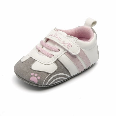 Baby toddler shoes baby shoes treasure shoes Pink 0 - Tophatter Daily Deals