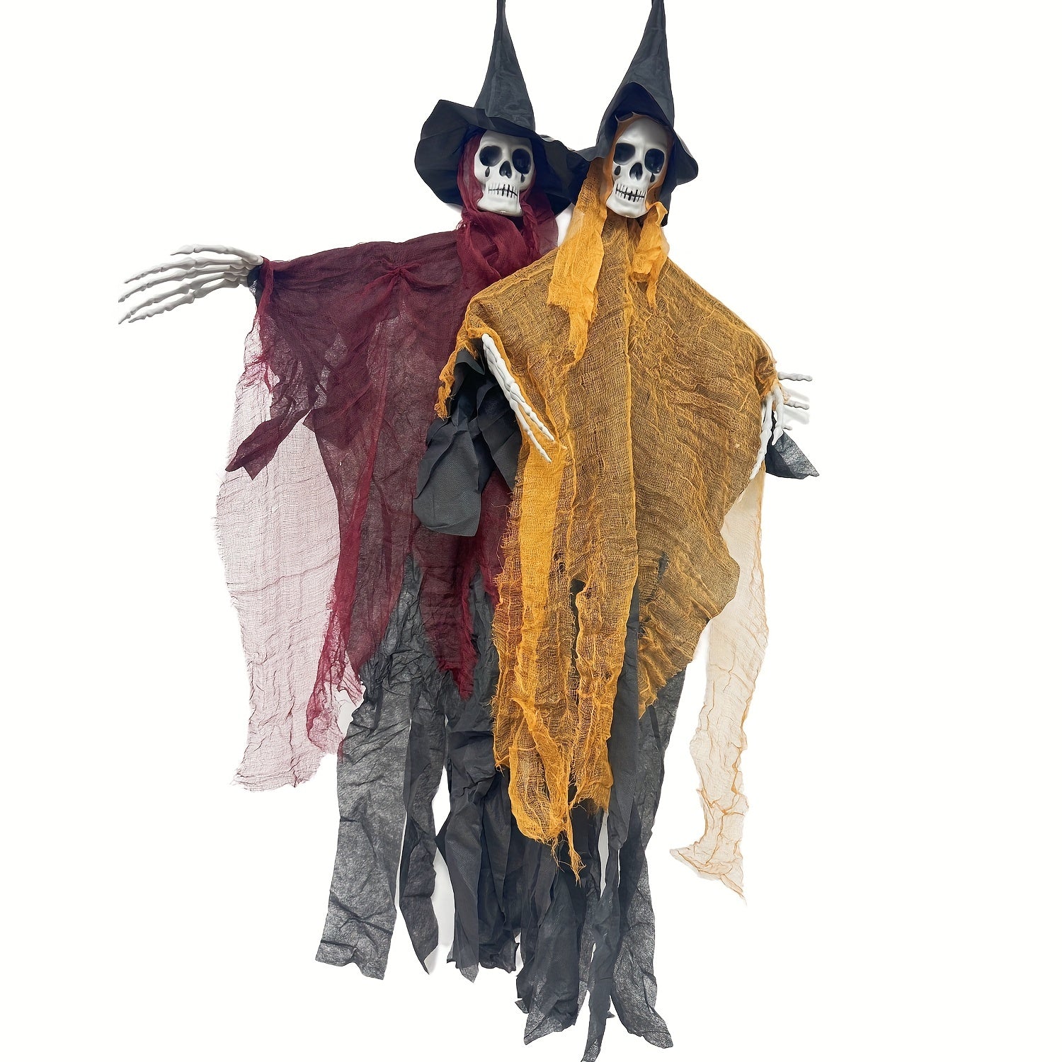 Halloween Skeleton Grim Reaper Hanging Decorations (2pcs) Halloween - Tophatter Daily Deals