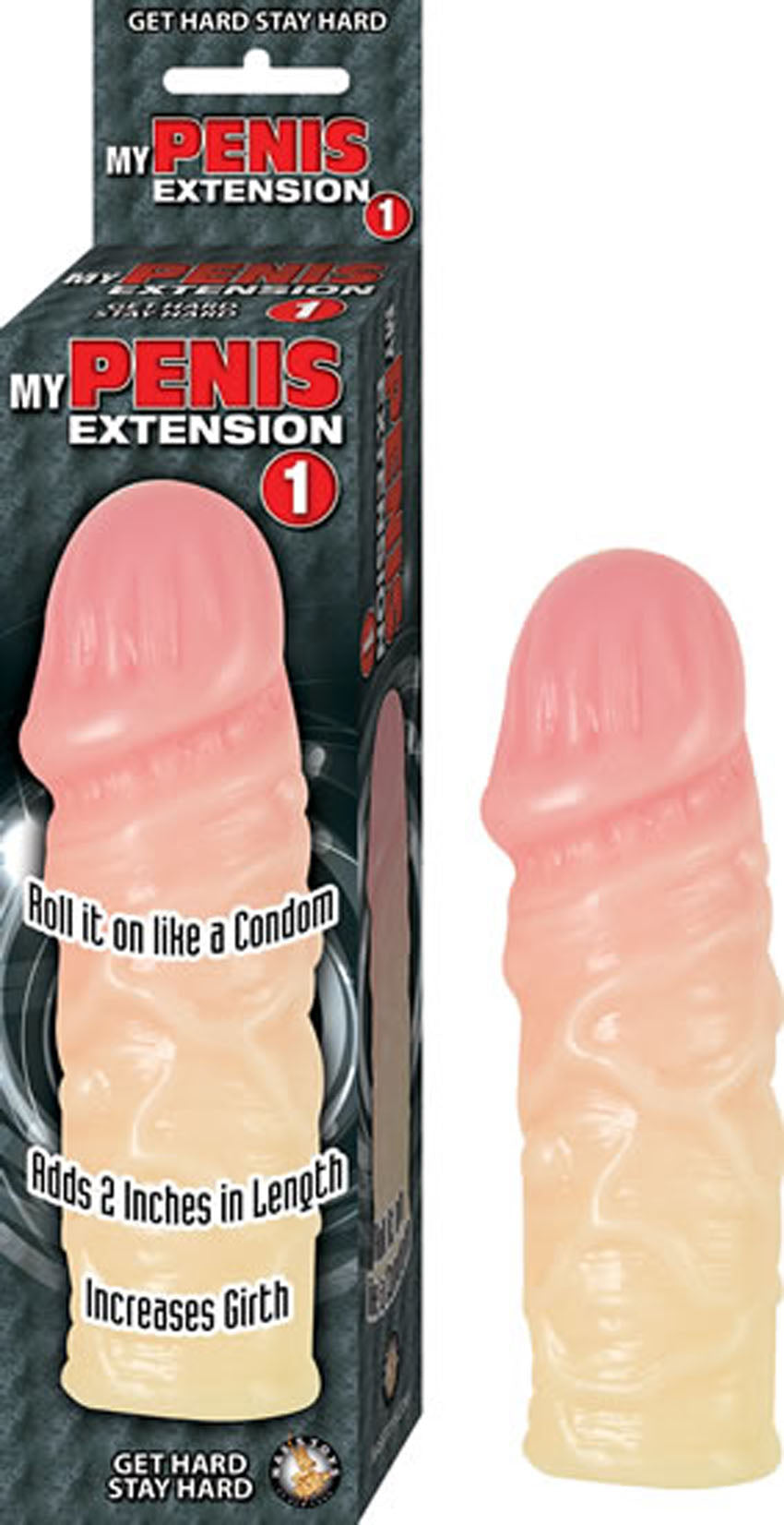 My Penis Extension Sleeve Flesh 2 Inch Length Increase Waterproof > Sex Toys For Men > Penis Sleeves - Tophatter Daily Deals