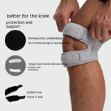 Built-in Double Silicone Pressure Adjustable Patella Retinaculum 0 - Tophatter Daily Deals
