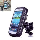 Bicycle Motorcycle Phone Holder Waterproof Case Bike Phone Bag For Xs 11 Mobile Stand Support Scooter Cover Black 0 - Tophatter Daily Deals