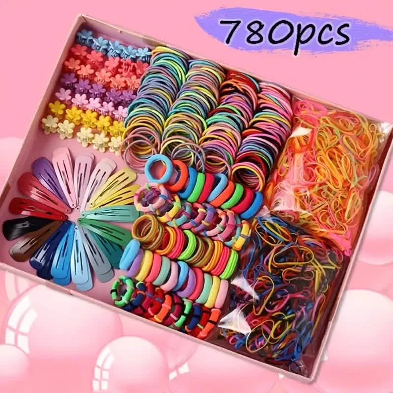 780-Pieces: Hair Accessories for Girls Beauty & Personal Care - Tophatter Daily Deals
