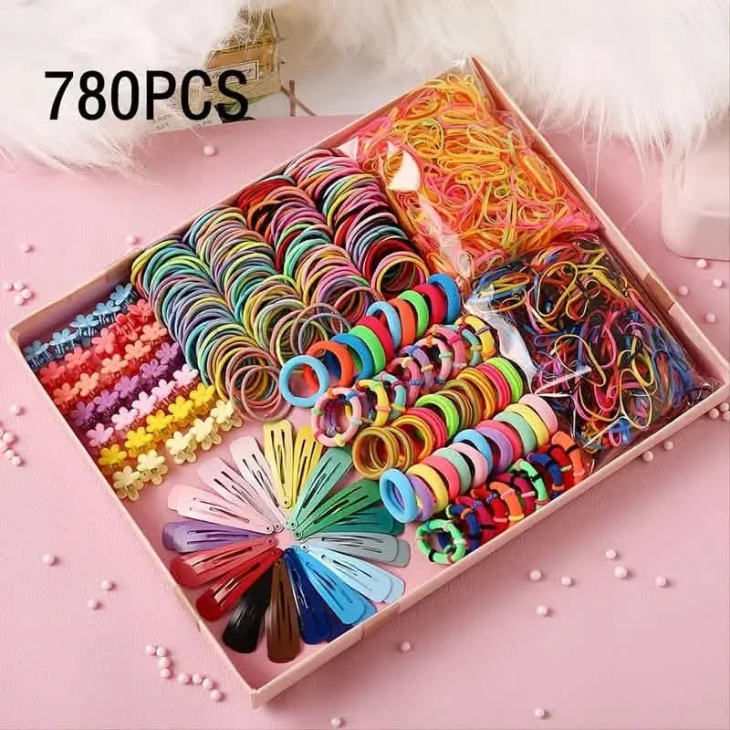 780-Pieces: Hair Accessories for Girls Beauty & Personal Care - Tophatter Daily Deals