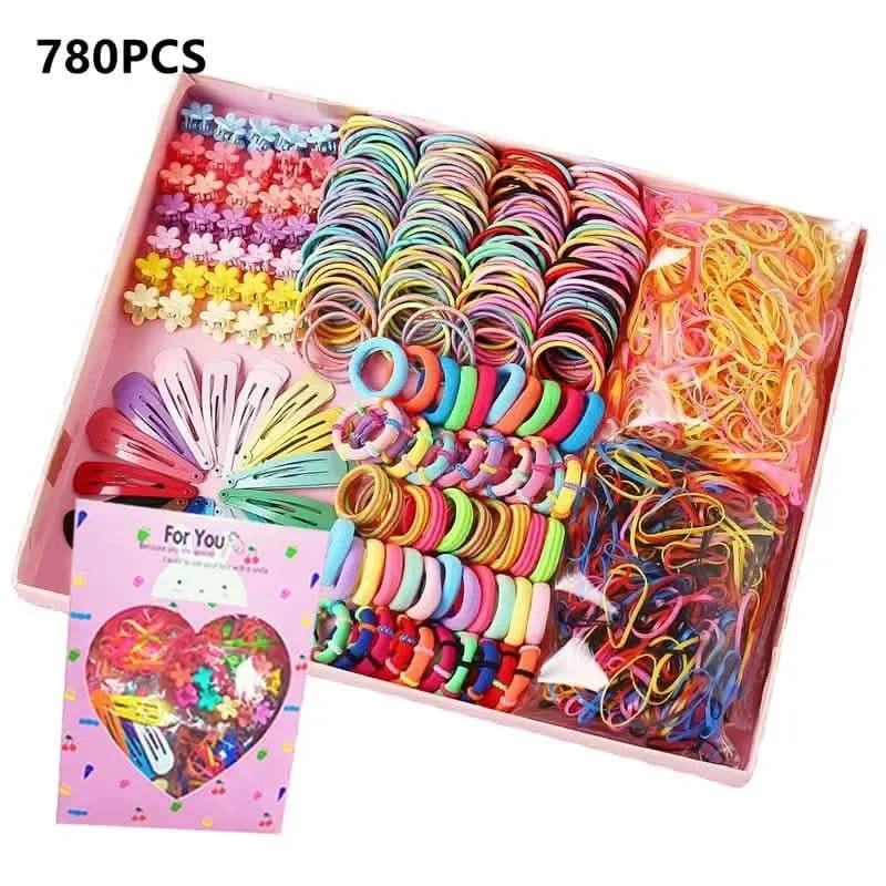 780-Pieces: Hair Accessories for Girls Beauty & Personal Care - Tophatter Daily Deals
