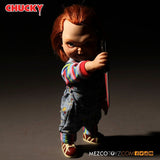 Child's Play - UK Exclusive Talking Chucky (Evil Face) 15" MDS Megascale Collectible Figure - Tophatter Daily Deals