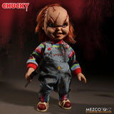 Child's Play - UK Exclusive Talking "Scarred" Chucky 15" MDS Megascale Collectible Figure - Tophatter Daily Deals