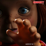 Child's Play – Talking Chucky (Happy Face) MDS Mega Scale Figure, UK Exclusive Collectible Figure - Tophatter Daily Deals
