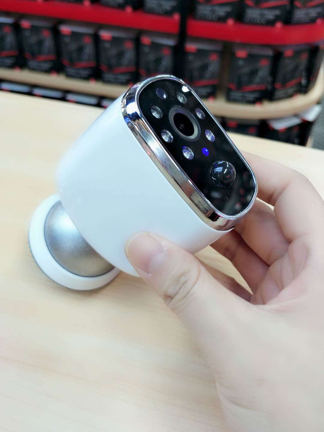 Battery Powered WiFi Wireless Security IP Camera PIR Surveillance Camera 0 - Tophatter Daily Deals