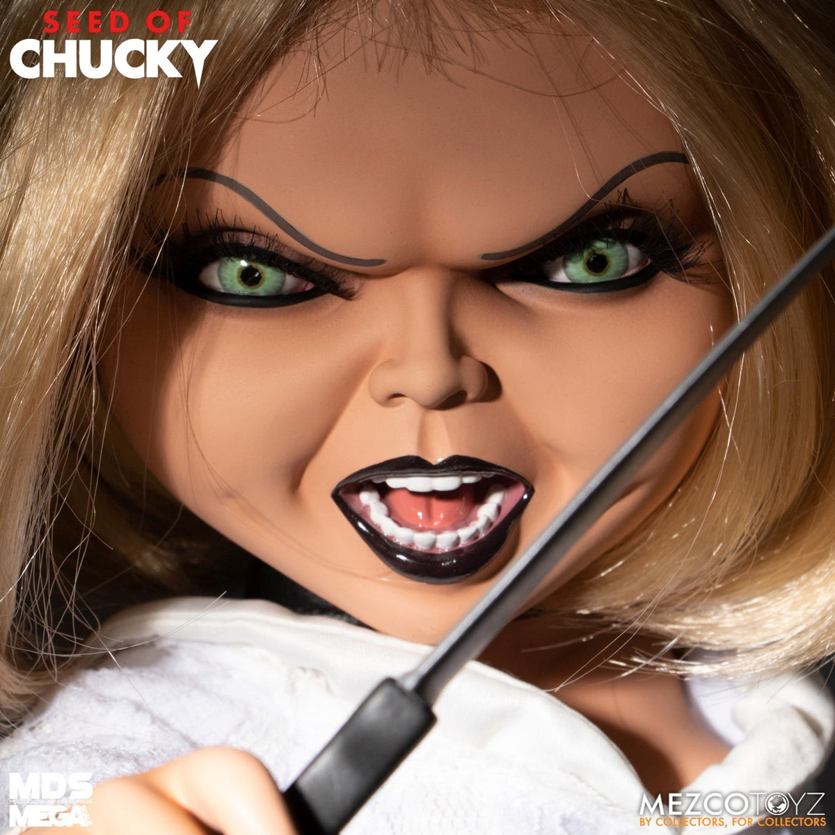 Seed Of Chucky - Talking Tiffany 15" MDS Megascale Collectible Figure - Tophatter Daily Deals