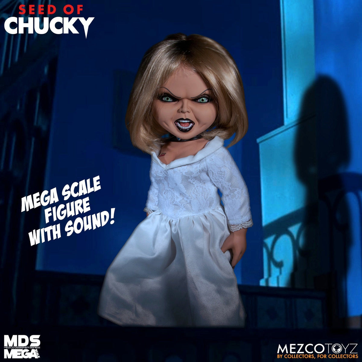 Seed Of Chucky - Talking Tiffany 15" MDS Megascale Collectible Figure - Tophatter Daily Deals