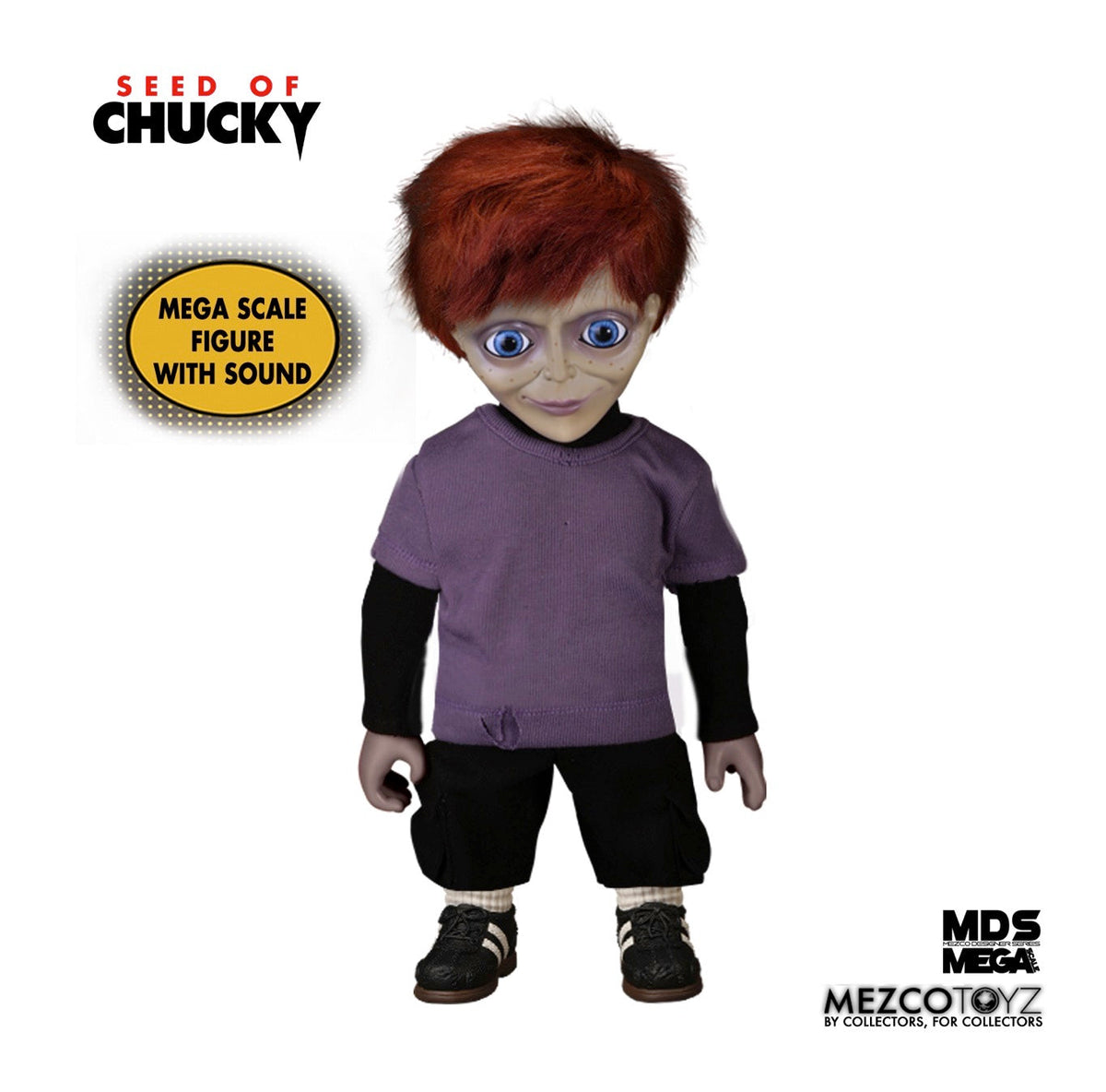 Seed of Chucky – Glen MDS Mega Scale Figure with Sound Collectible Figure - Tophatter Daily Deals