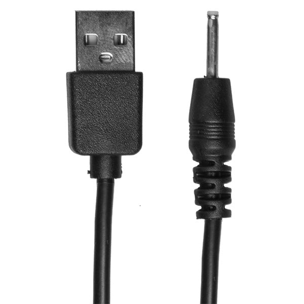 USB Pin Charger Cord (Vibrating Kink Pumped) Black - Tophatter Daily Deals