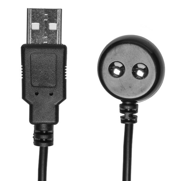 USB Magnetic Charger Cord (Optimale Vibrating Warming Stroker) Black - Tophatter Daily Deals