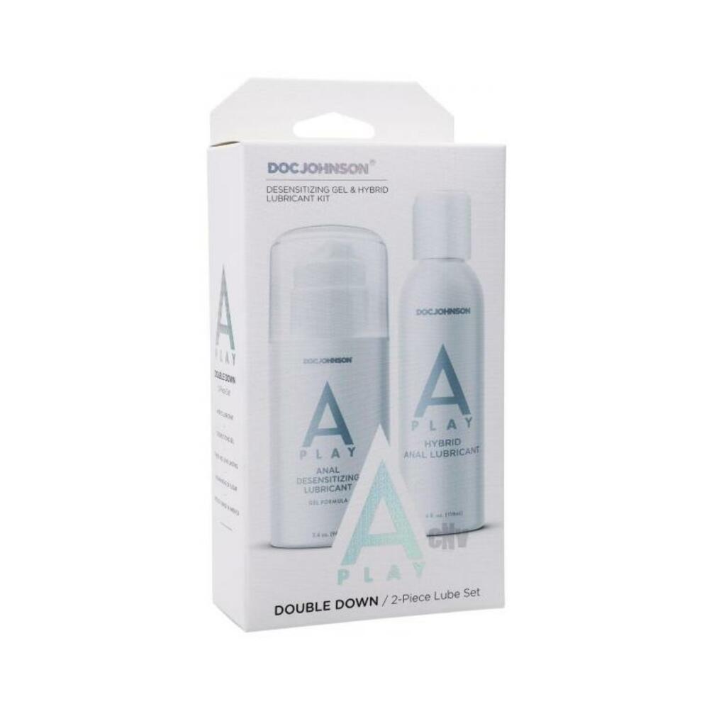 A-play Double Down 2-piece Lube Set - Tophatter Daily Deals