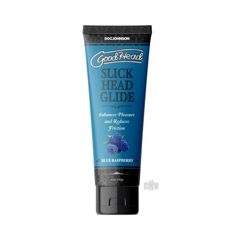 Goodhead Slick Head Glide Blue Raspberry 4 Oz. - Tophatter Daily Deals