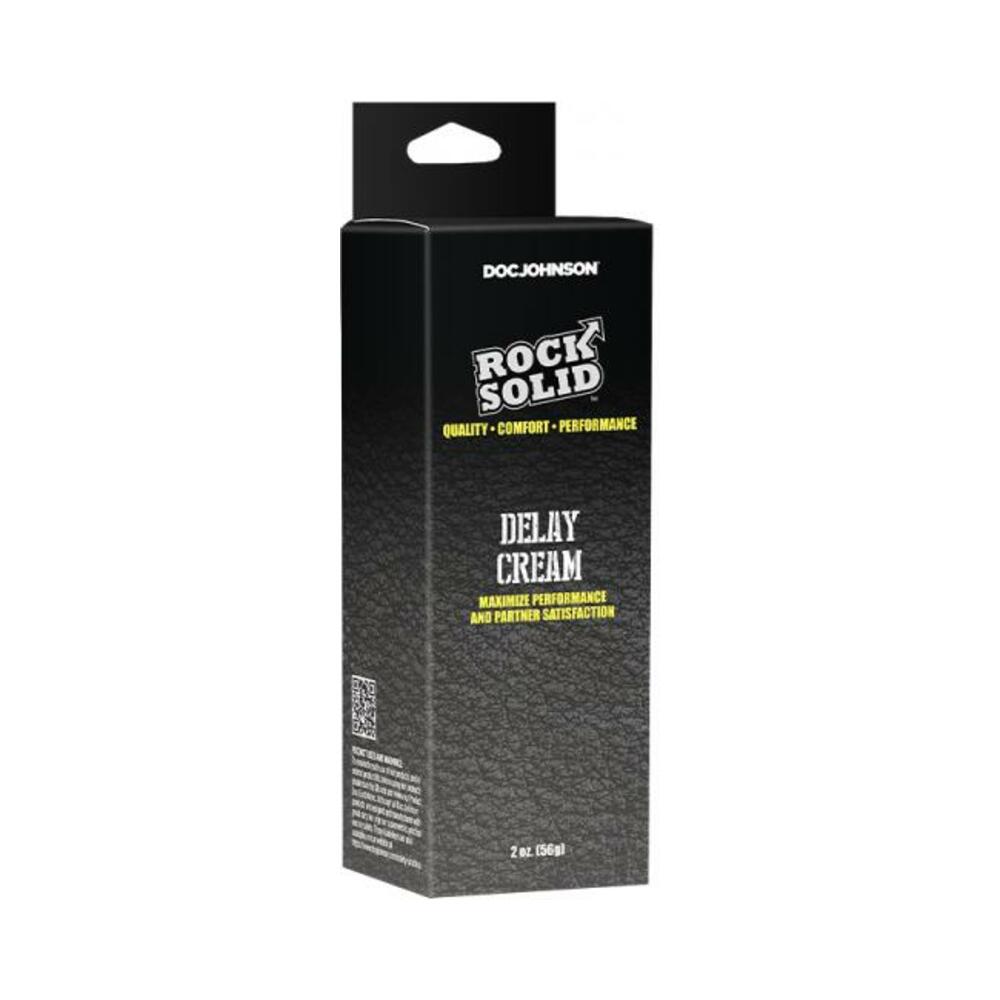 Rock Solid Delay Cream 2oz Boxed - Tophatter Daily Deals