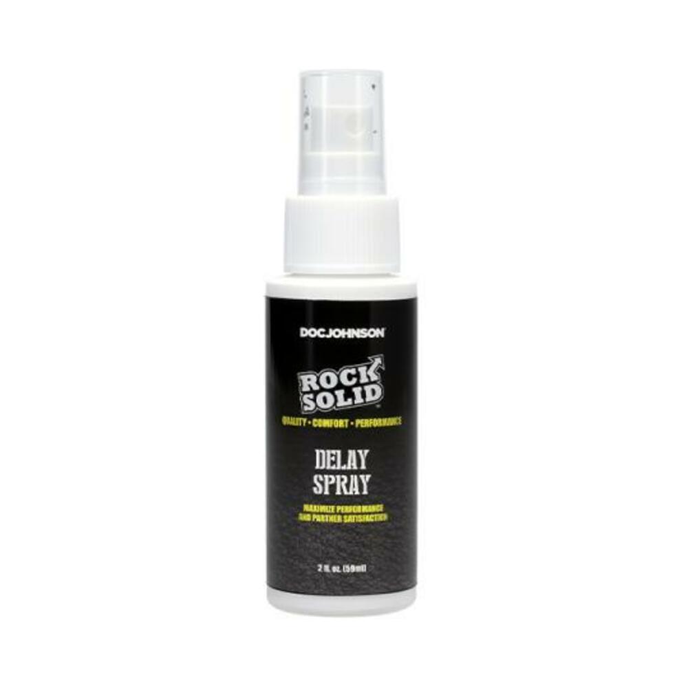 Rock Solid Delay Spray 2oz Bulk - Tophatter Daily Deals