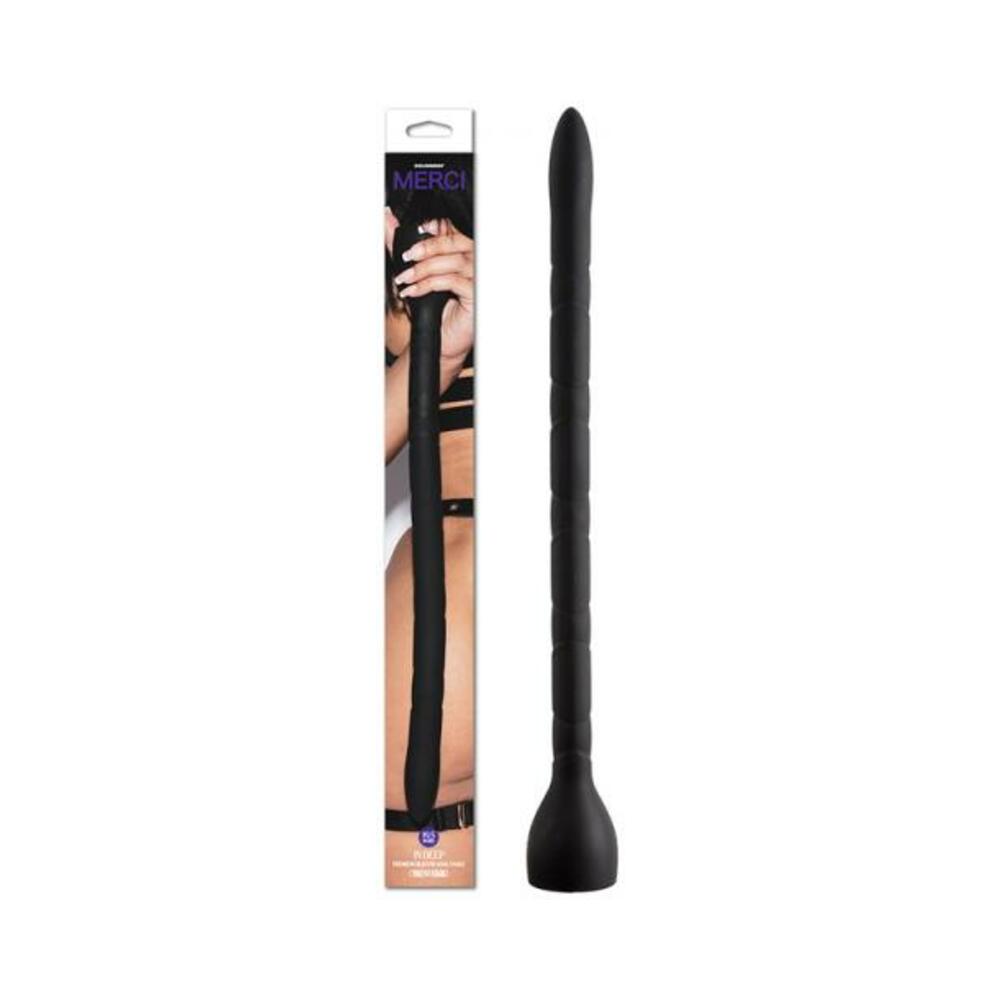 Merci In Deep Premium Silicone Anal Snake Black - Tophatter Daily Deals