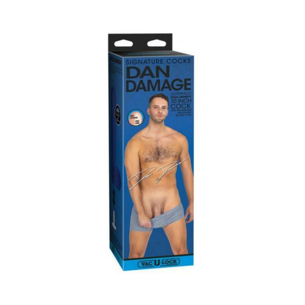 Signature Cocks Dan Damage 10 In. Ultraskyn Vac-u-lock Dildo - Tophatter Daily Deals