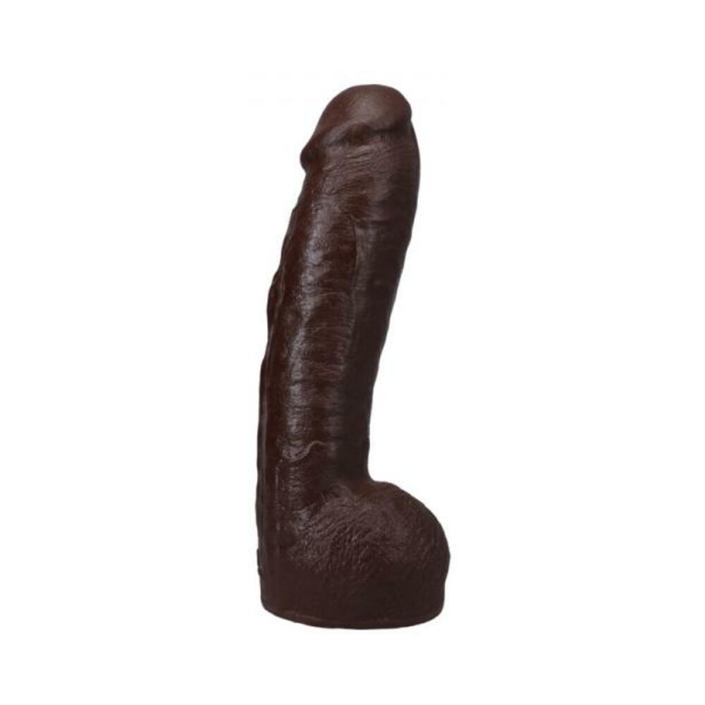 The Realistic Cock Hung 12 In. Ultraskyn Vac-u-lock Dildo Chocolate - Tophatter Daily Deals
