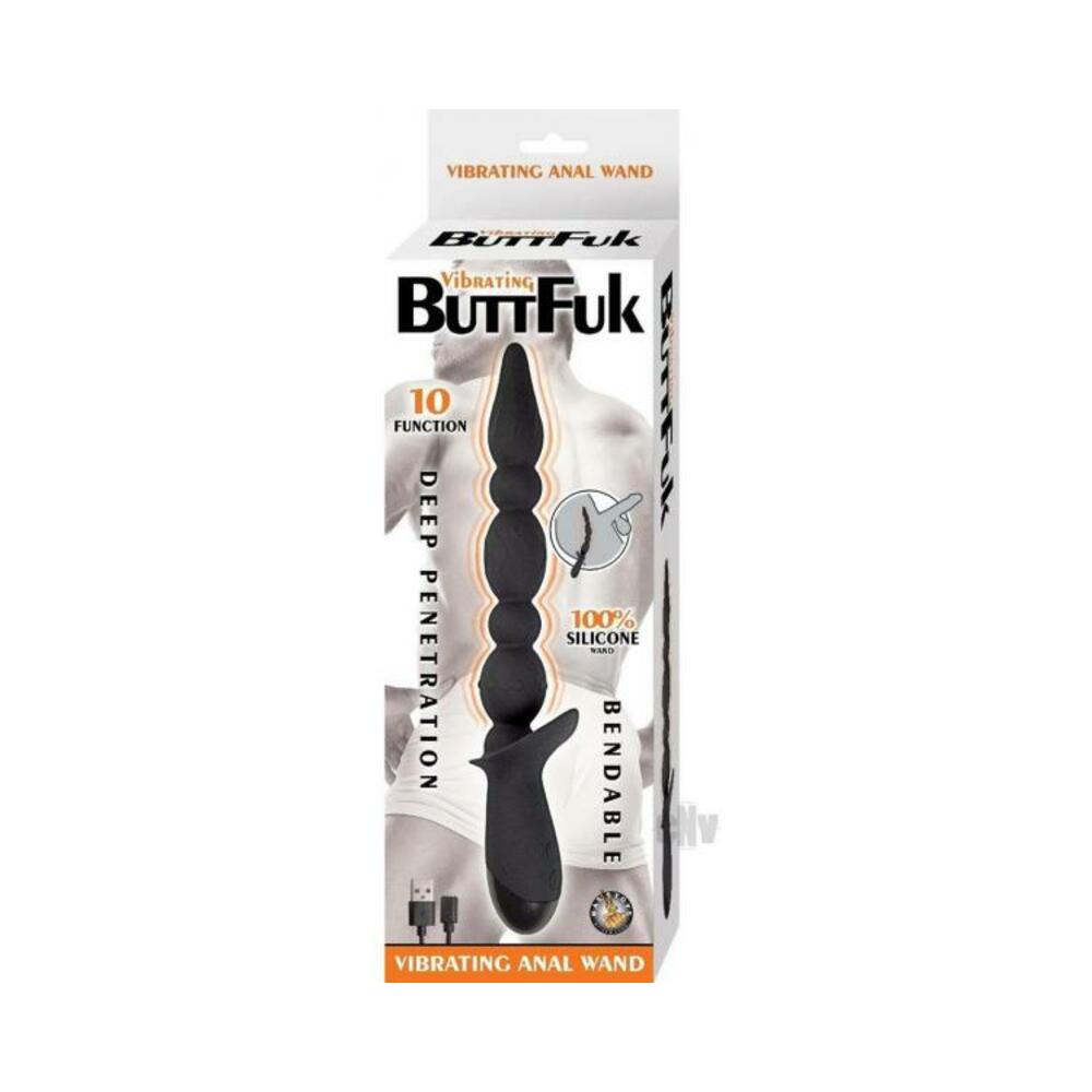 Vibrating Buttfuk Vibrating Anal Wand Black - Tophatter Daily Deals