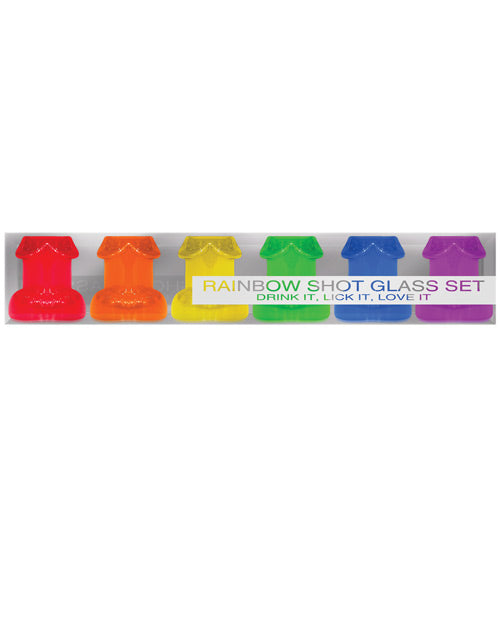 Rainbow Shot Glass Set Party Supplies - Tophatter Daily Deals
