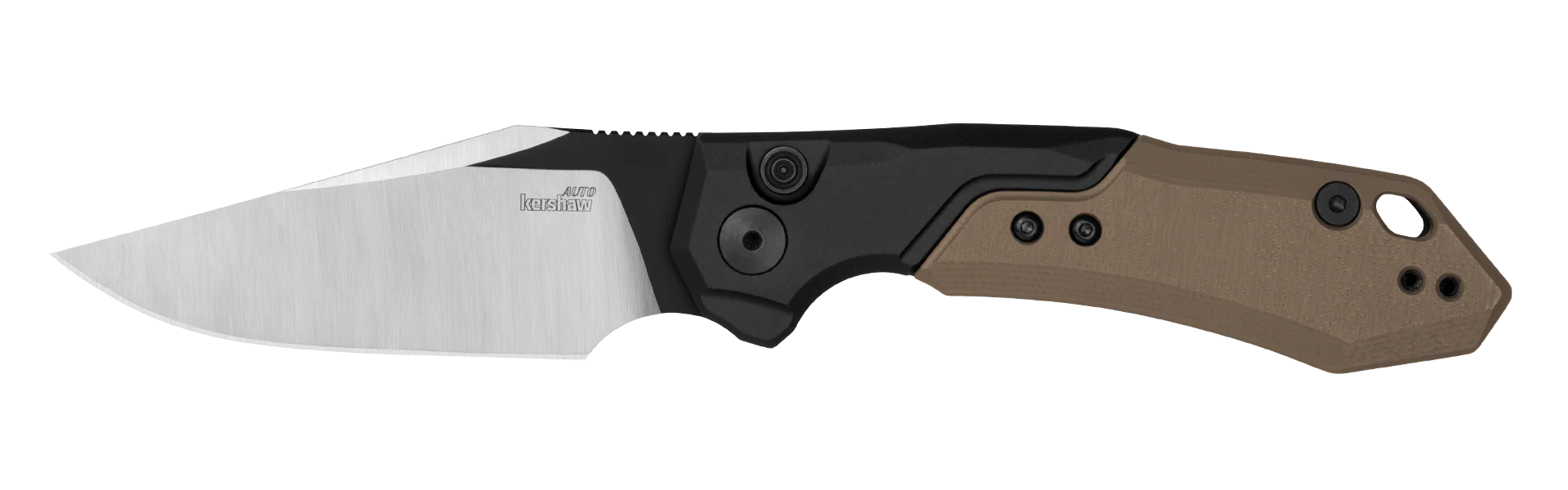 Kershaw Launch 19 - Automatic - Two-Tone Handle & Blade - 7851 Automatic Knives - Tophatter Daily Deals