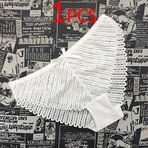 Sexy Lingerie Panties Women's Ladies Panties 2 Items One white One size 0 - Tophatter Daily Deals