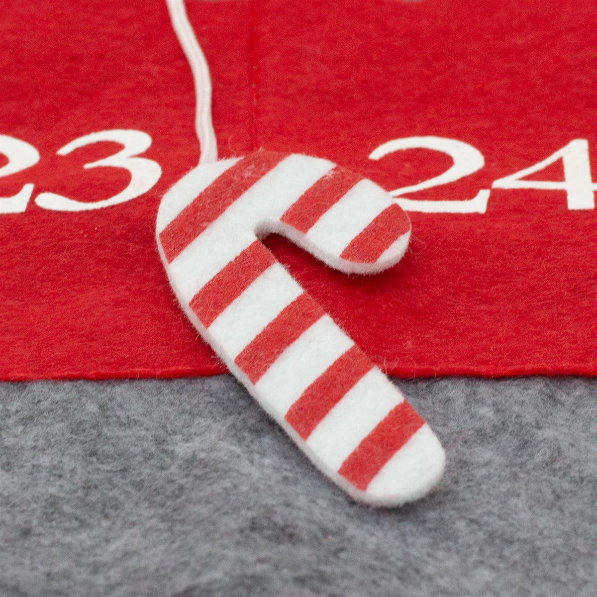 Santa Gnome Christmas Advent Calendar | Fabric 24-Pocket Hanging Gonk Calendar Advent Calendar - Tophatter Daily Deals
