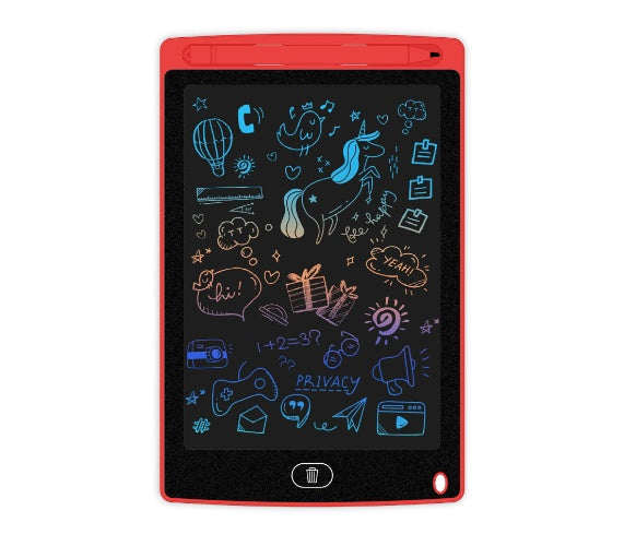 85-inch LCD Handwriting Board LCD Small Light Energy Blackboard 8.5inch colored red 0 - Tophatter Daily Deals