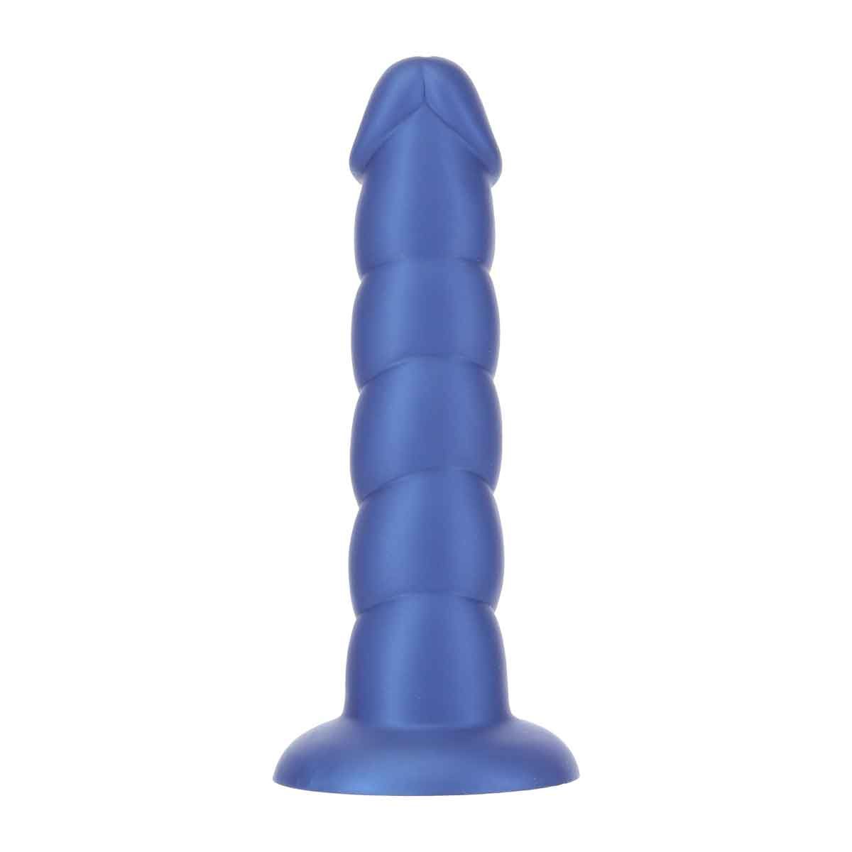 BMS PL Twisted Dong 8" in Blue Dildo - Tophatter Daily Deals