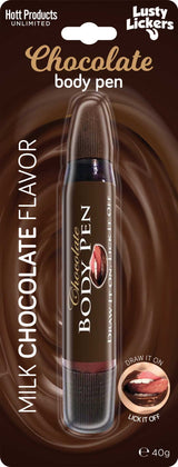 Milk Chocolate Edible Body Pen > Novelties > Candy & Edible Items - Tophatter Daily Deals