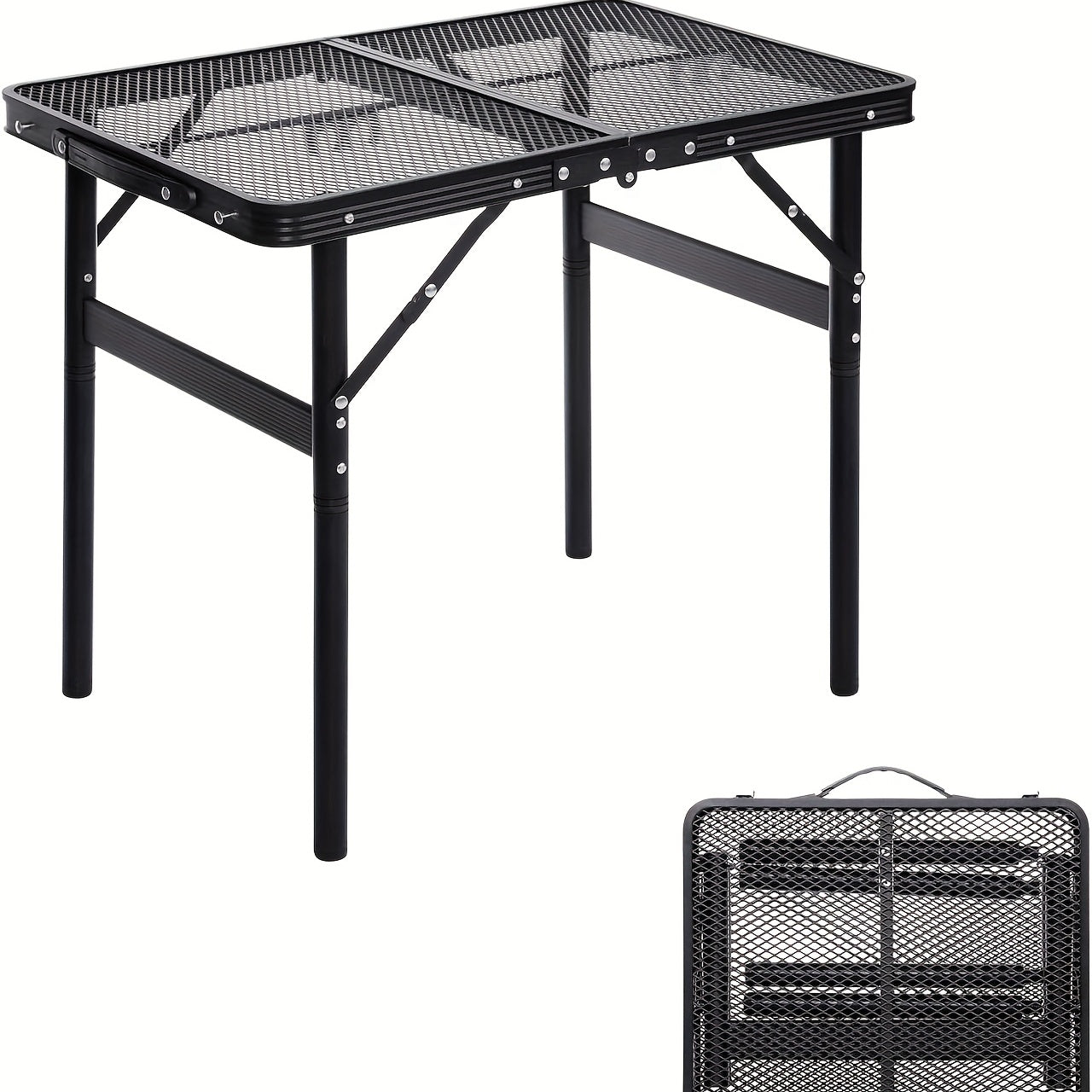Folding Table with Adjustable Height Folding Tables - Tophatter Daily Deals