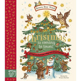 Brown Bear Wood Advent Book | Christmas is Coming to Town! Advent Calendar Book Advent Calendar - Tophatter Daily Deals