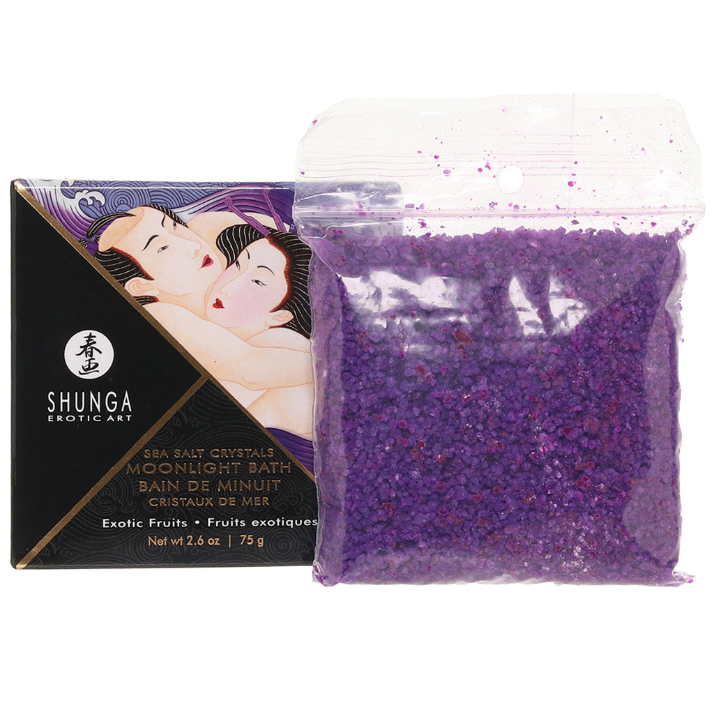 Moonlight Sea Salt Bath Crystals 2.6/75g in Exotic Fruits Sensual Love > Personal Care - Tophatter Daily Deals