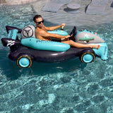 Inflatable F1 Racing Float with Seat Pool Floats & Loungers - Tophatter Daily Deals