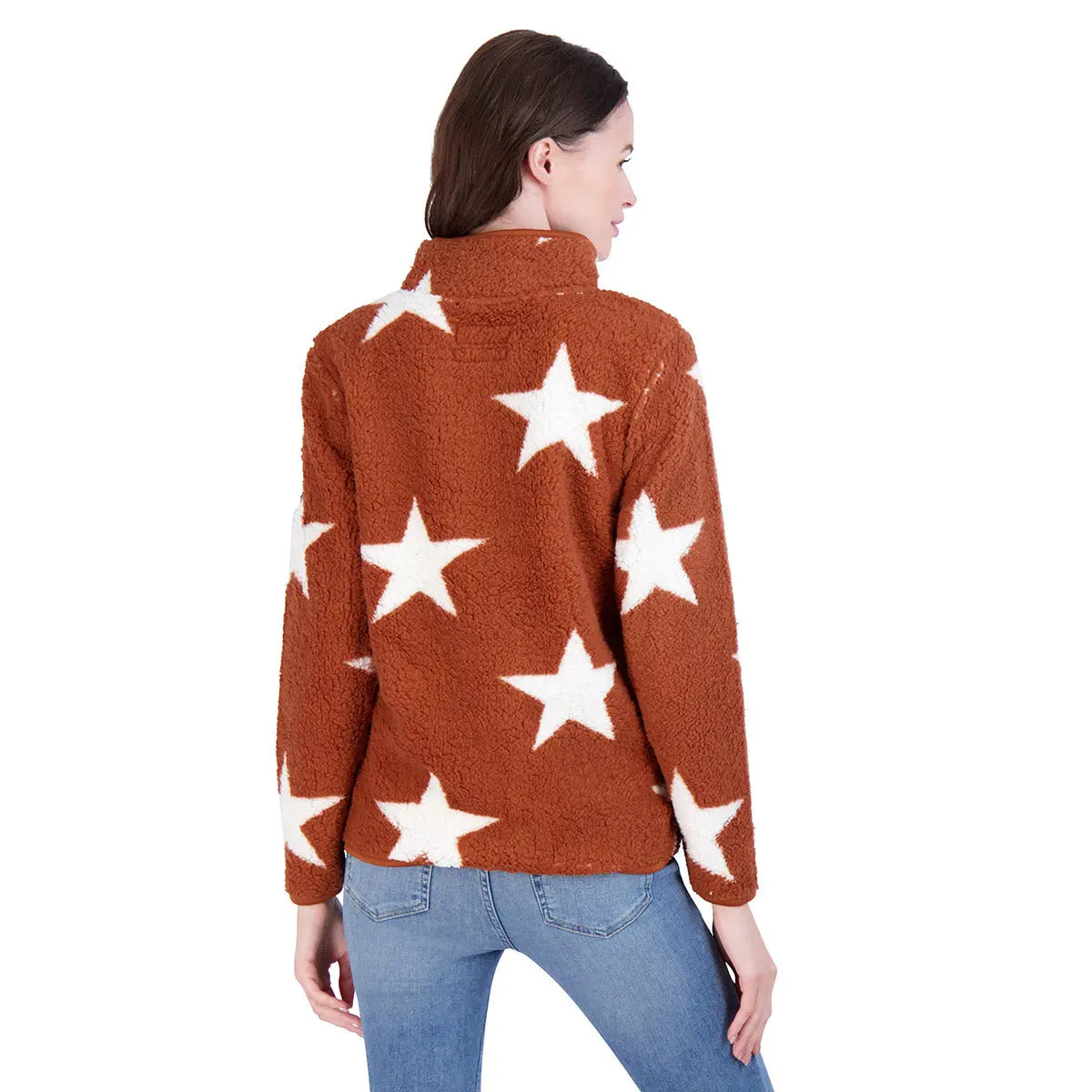 Canada Weather Gear Women's Full Zip Printed Sherpa Jacket Full Zip - Tophatter Daily Deals