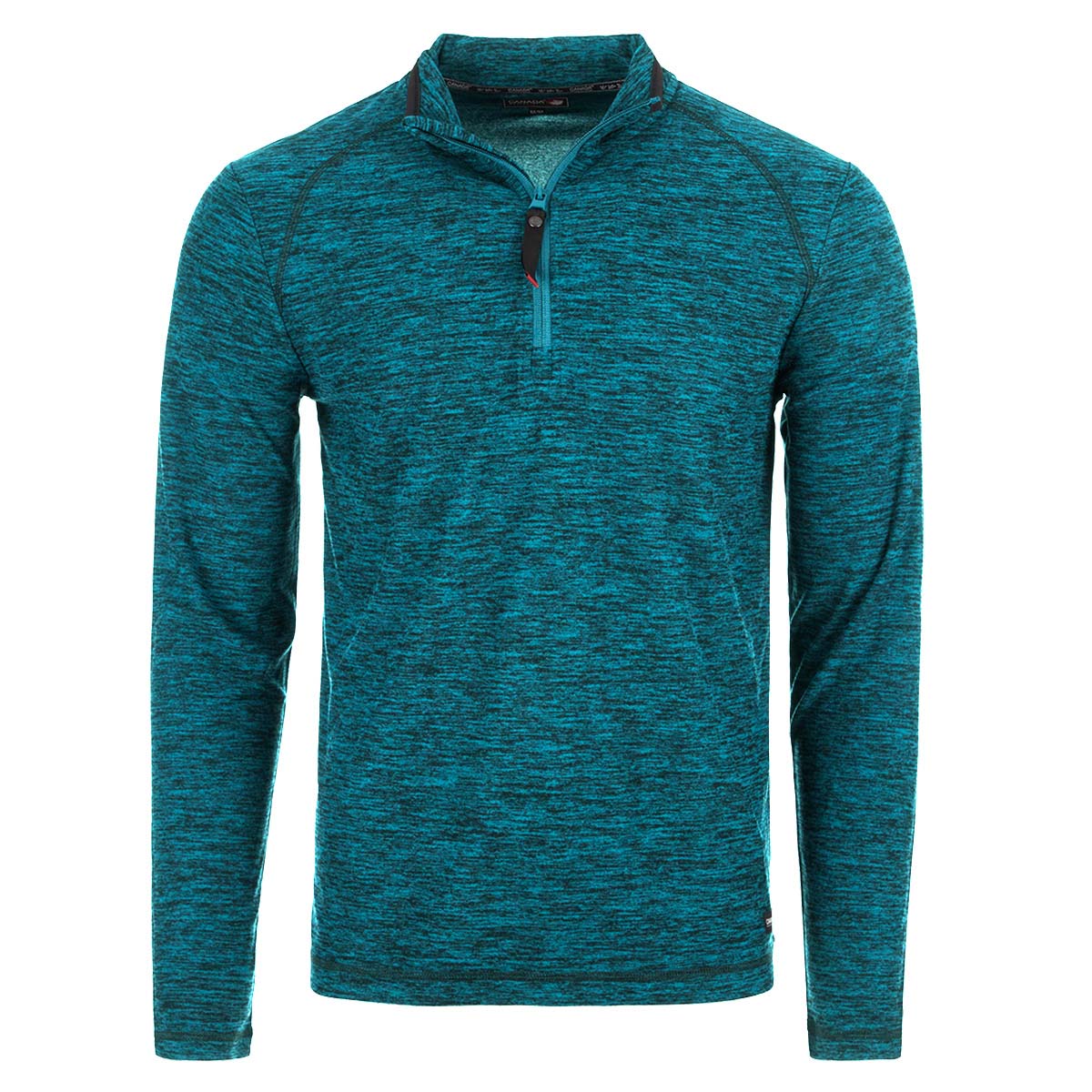 Canada Weather Gear Men's Fleece-Dye Supreme Soft 1/4 Zip Galactic Blue Half Zip & Quarter Zip - Tophatter Daily Deals