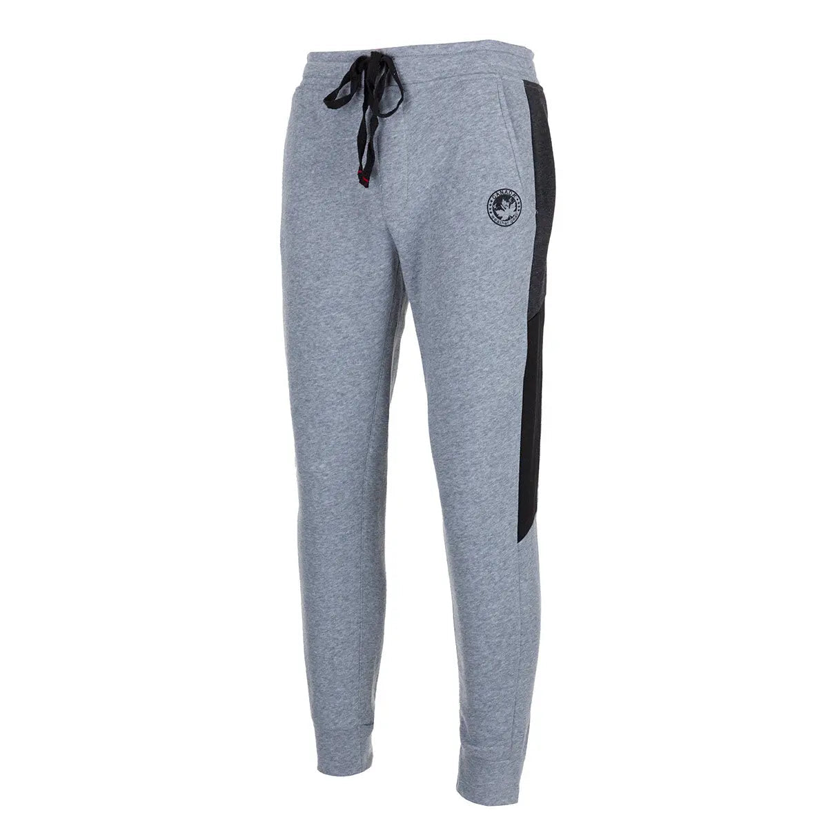 Canada Weather Gear Men's Colorblock Jogger Light Grey Heather Carbon Heather Black Joggers - Tophatter Daily Deals
