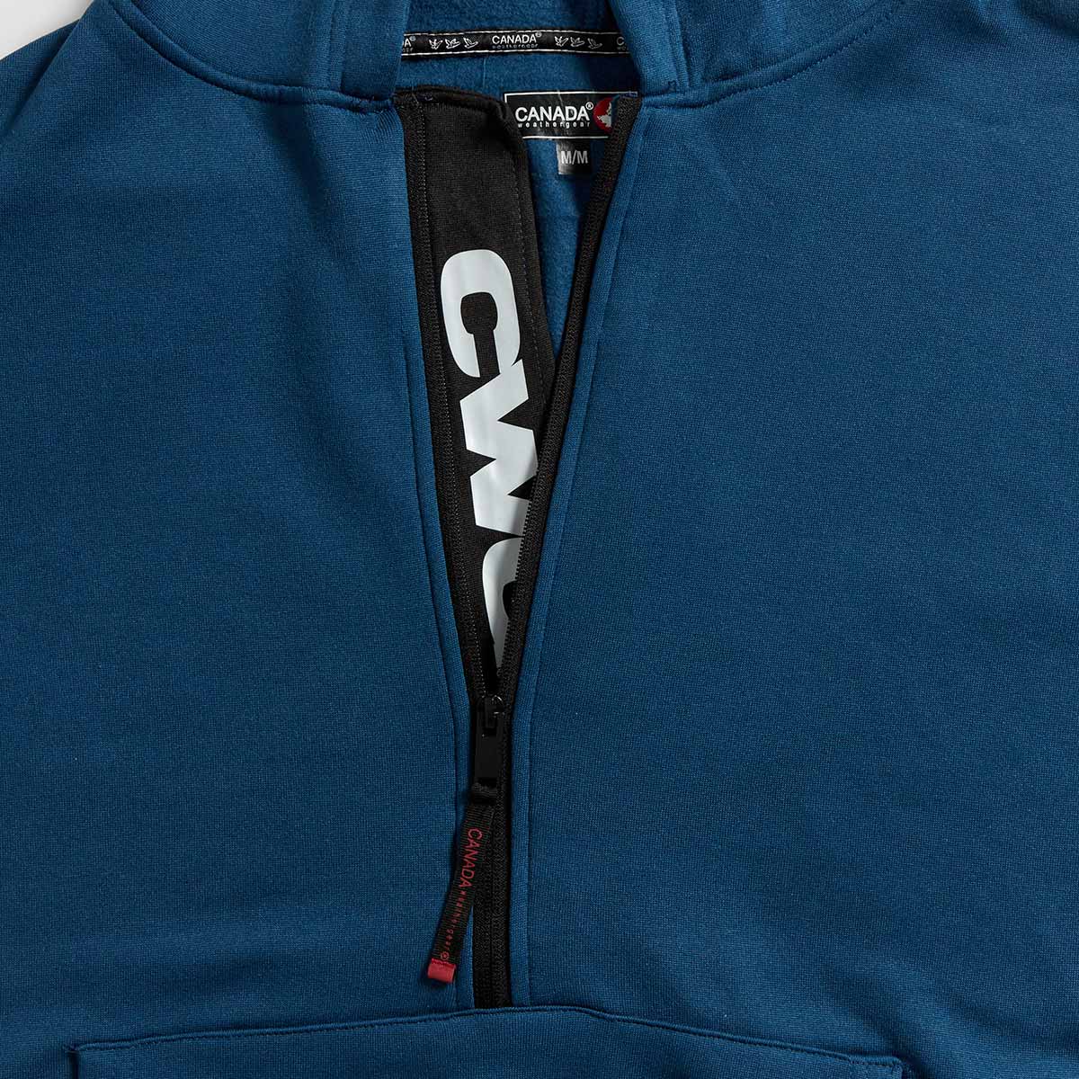 Canada Weather Gear Men's 1/2 Zip Hoodie Half Zip & Quarter Zip - Tophatter Daily Deals