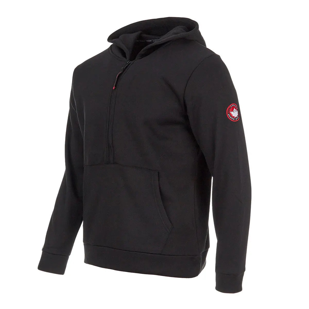 Canada Weather Gear Men's 1/2 Zip Hoodie Half Zip & Quarter Zip - Tophatter Daily Deals