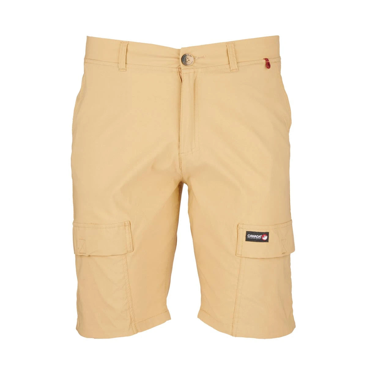 Canada Weather Gear Men's Cargo Bengaline Short Khaki Shorts - Tophatter Daily Deals
