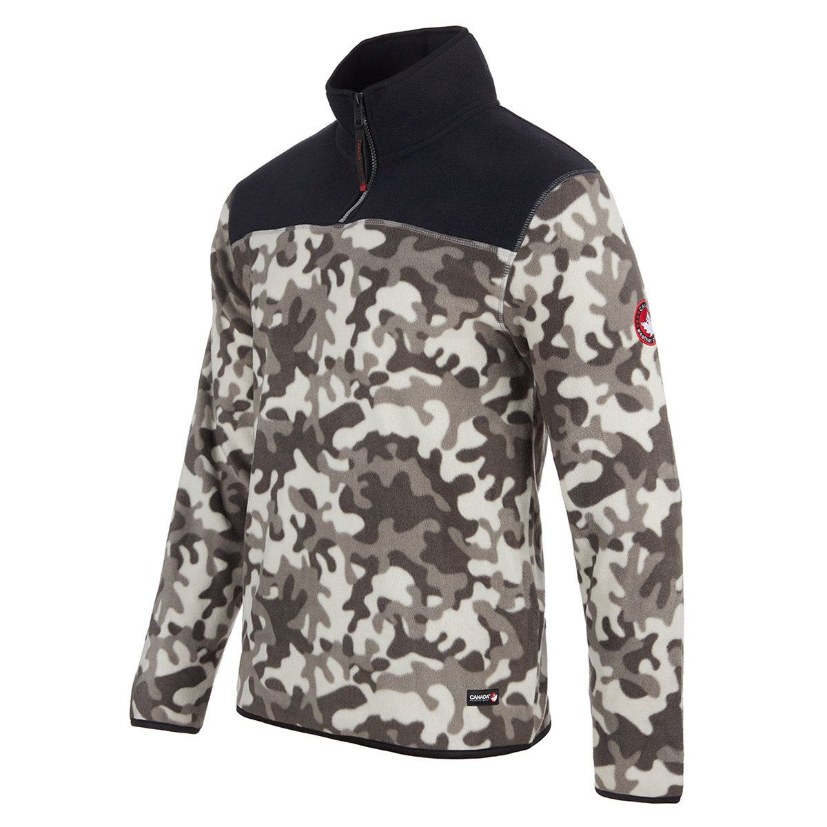 Canada Weather Gear Men's Colorblock 1/4 Zip Half Zip & Quarter Zip - Tophatter Daily Deals