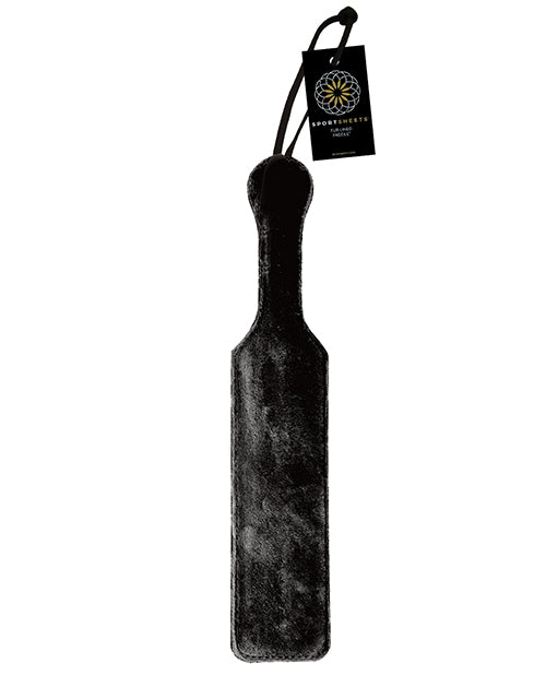 Sportsheets Leather Paddle with Faux Fur Paddles - Tophatter Daily Deals