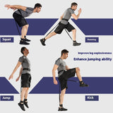 Boxing MMA Taekwondo Elastic String Basketball Bounce Strength Leg Training Explosive Power Resistance Band Fitness Equipment 0 - Tophatter Daily Deals
