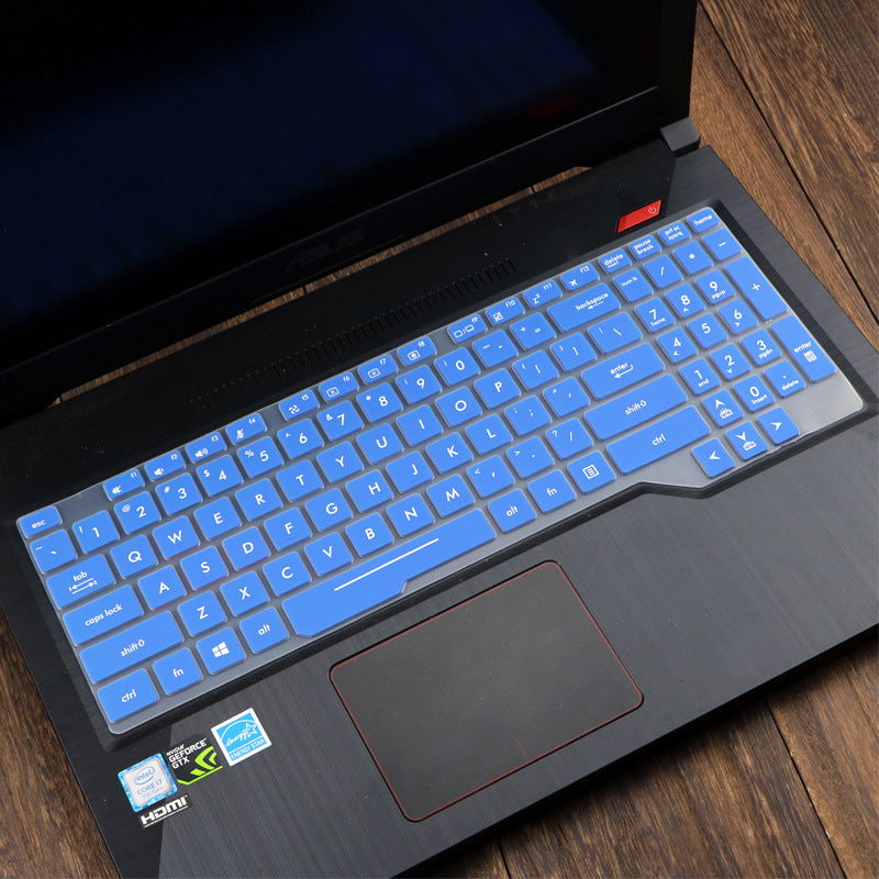 ASUS Flight Laptop Keyboard Protective Film Cover Blue 0 - Tophatter Daily Deals