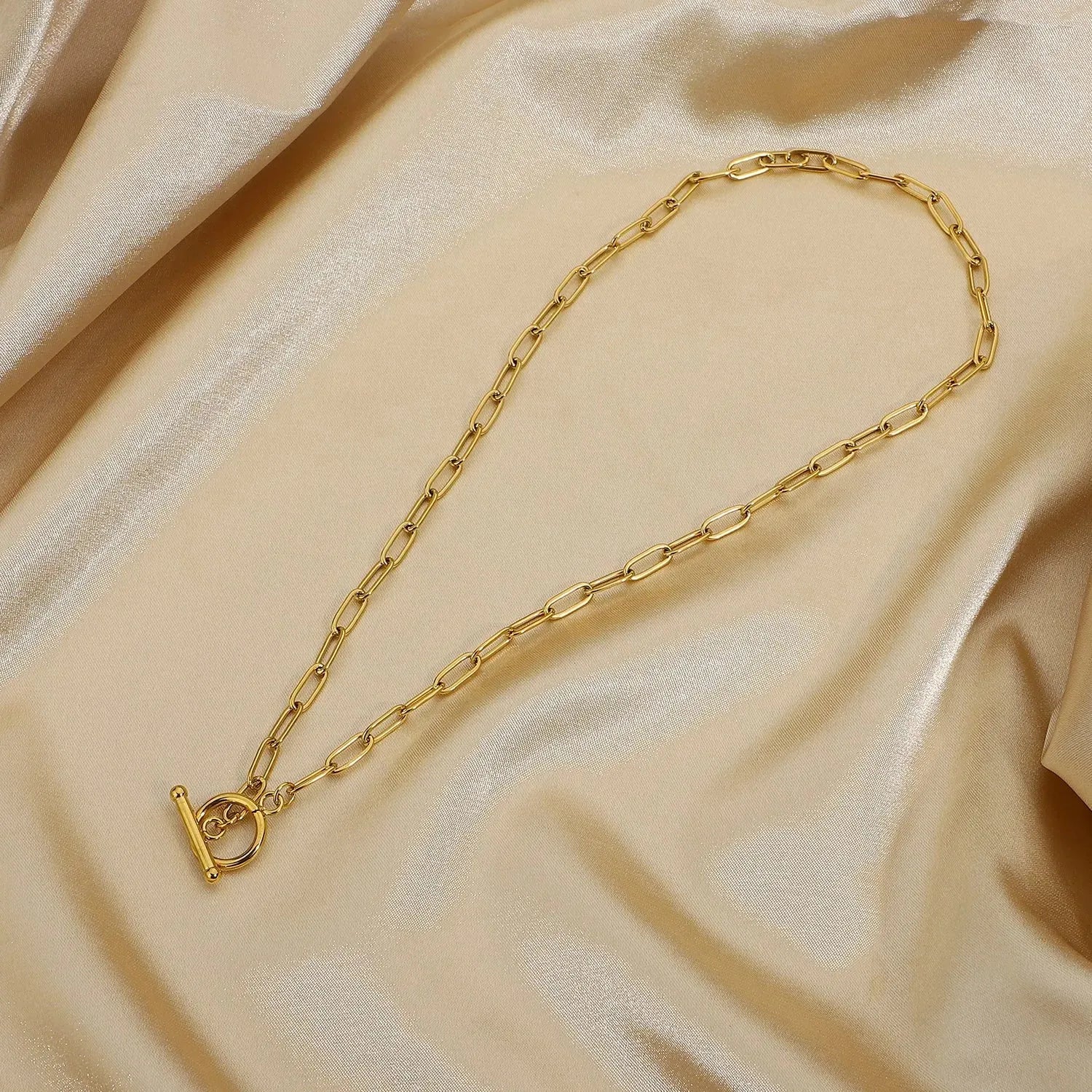 Chain Stainless Steel Necklace Necklaces - Tophatter Daily Deals